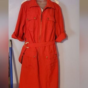 Womens Plus Size Trench Coat 18W